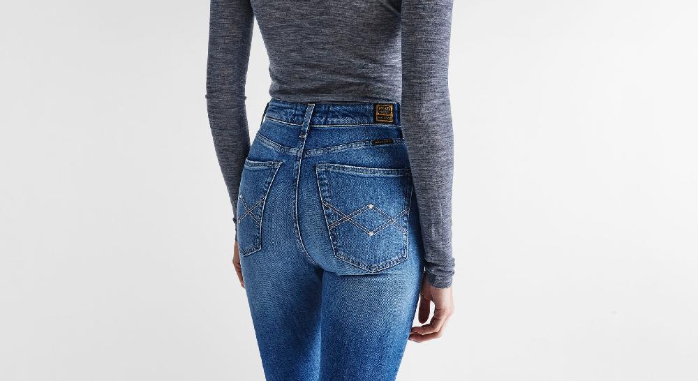 Washington Dee Cee Blue Slim Denim