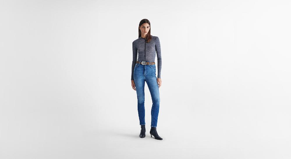 Washington Dee Cee Blue Slim Denim