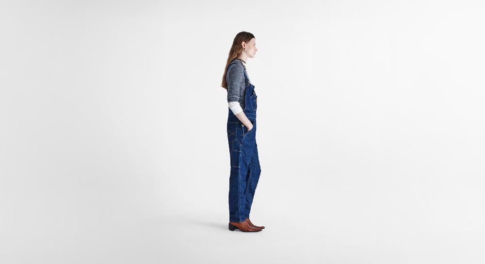 Washington Dee Cee Dark Blue Denim Overalls