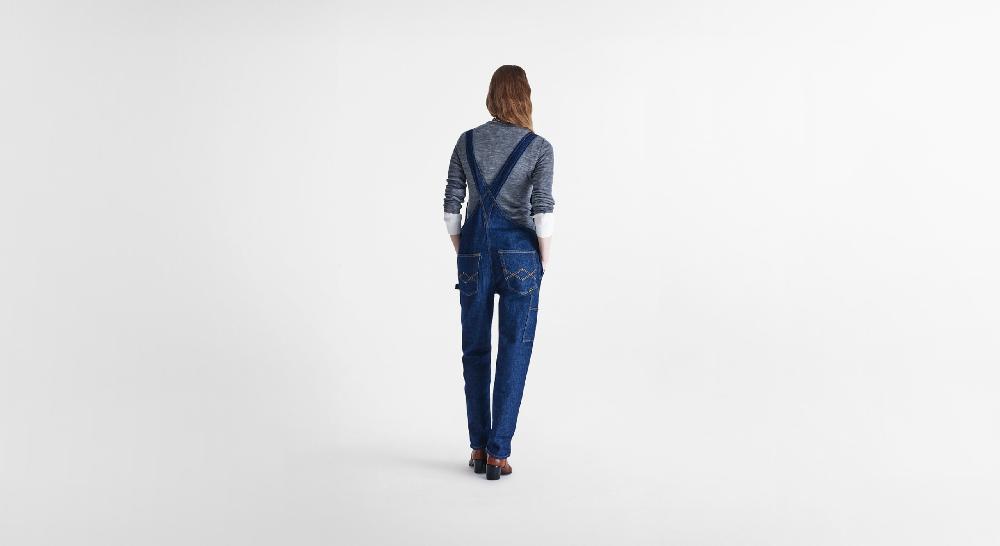Washington Dee Cee Dark Blue Denim Overalls