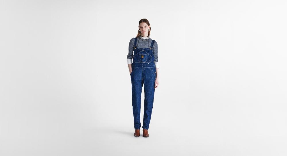 Washington Dee Cee Dark Blue Denim Overalls