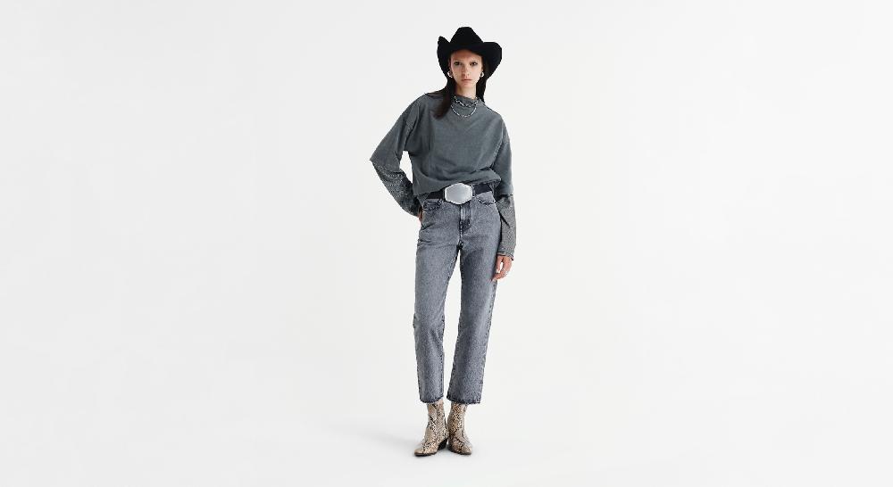 Washington Dee Cee GREY DENIM PANTS
