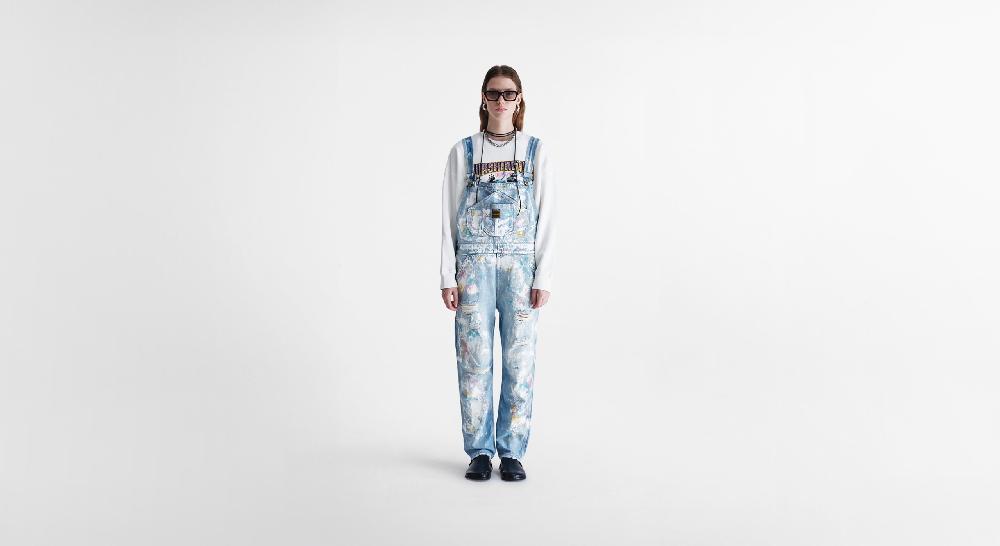 Washington Dee Cee Light Blue Paint Overalls