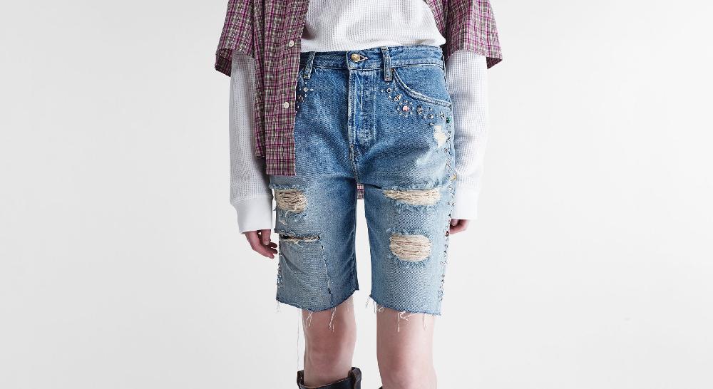 Washington Dee Cee Light Blue Ranch Short