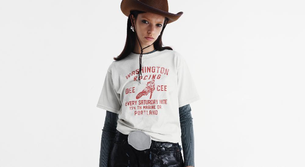 Washington Dee Cee MOTORBIKE T-SHIRT