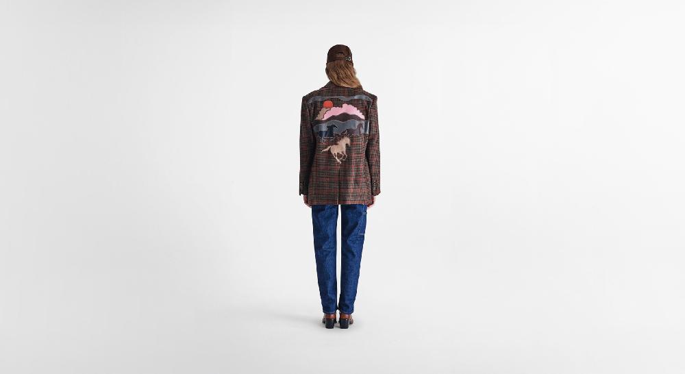 Washington Dee Cee Rodeo Check Blazer