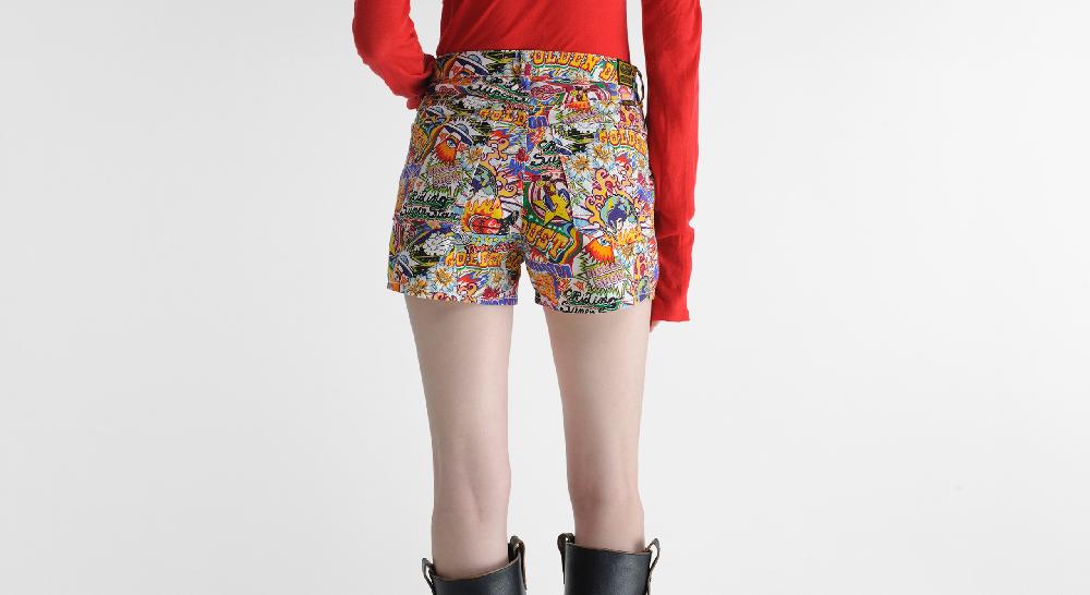 Washington Dee Cee Wdc Print Shorts