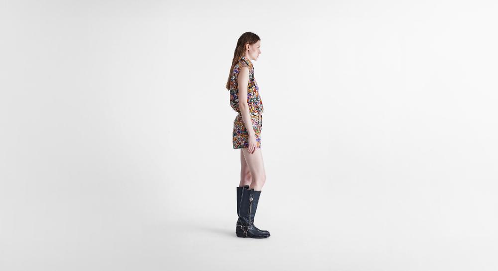 Washington Dee Cee Wdc Print Top