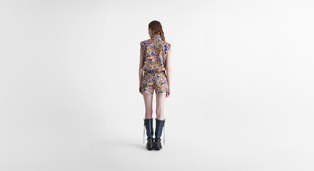 Washington Dee Cee Wdc Print Top