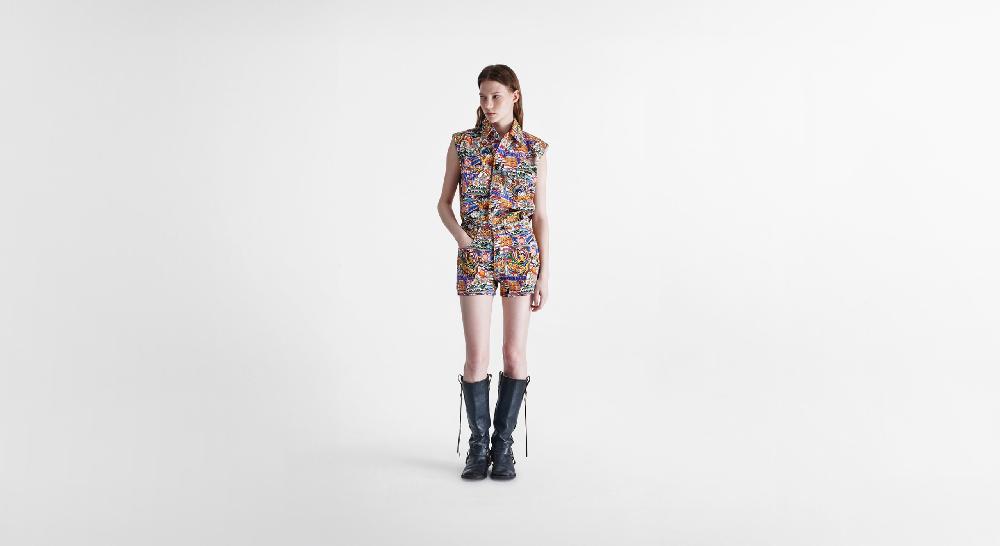 Washington Dee Cee Wdc Print Top