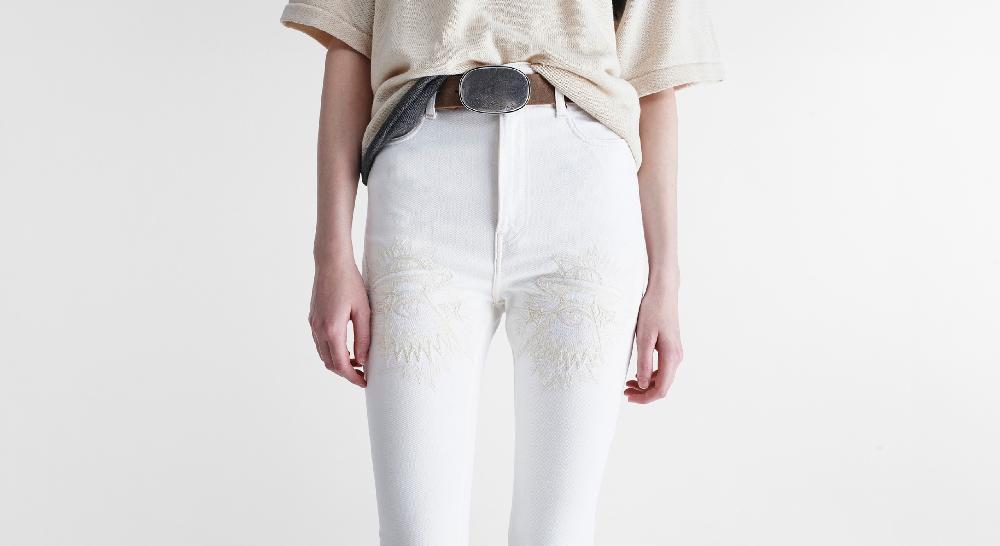 Washington Dee Cee White Rodeo Denim