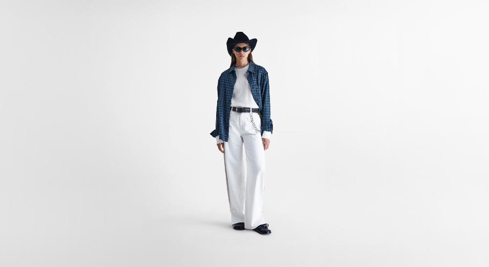 Washington Dee Cee White Rodeo Special Denim