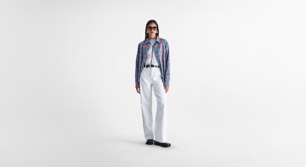 Washington Dee Cee White Star Denim