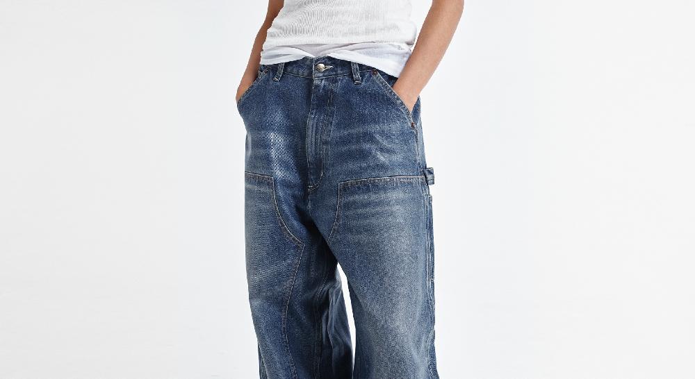 Washington Dee Cee WORK BLUE DENIM PANTS