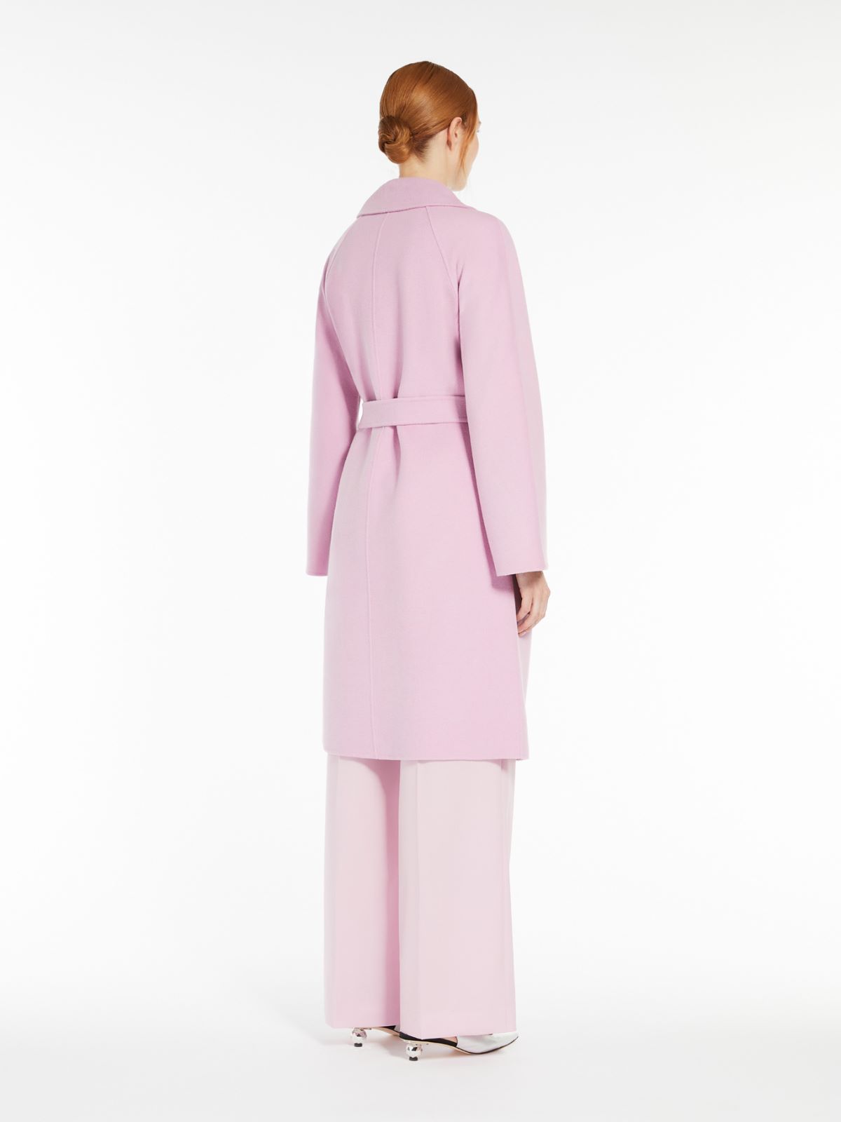 Weekend Cappotto A Vestaglia In Double Di Misto Lana