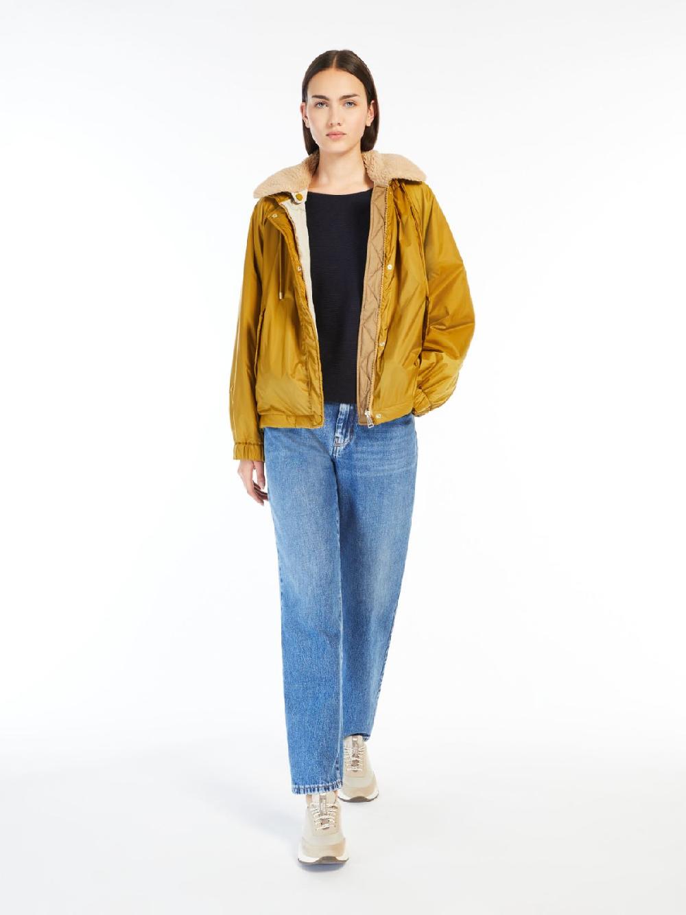 Weekend Giacca a vento reversibile in tela antigoccia