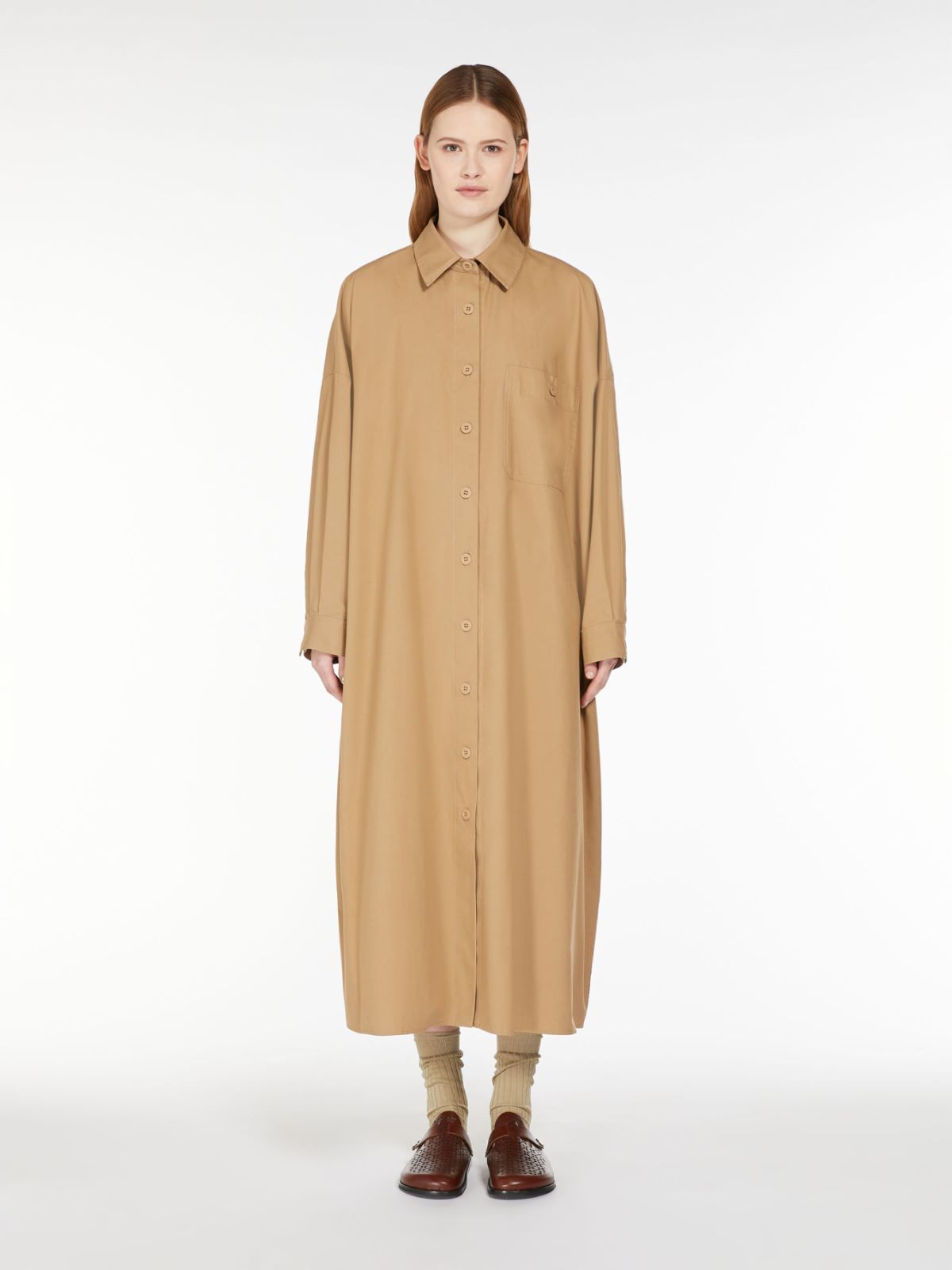 Weekend Abito Chemisier In Tela Di Cotone