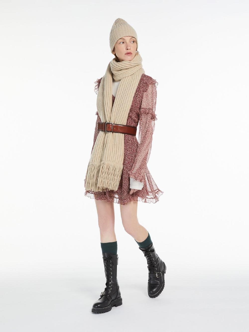 Weekend Abito corto in georgette stampata