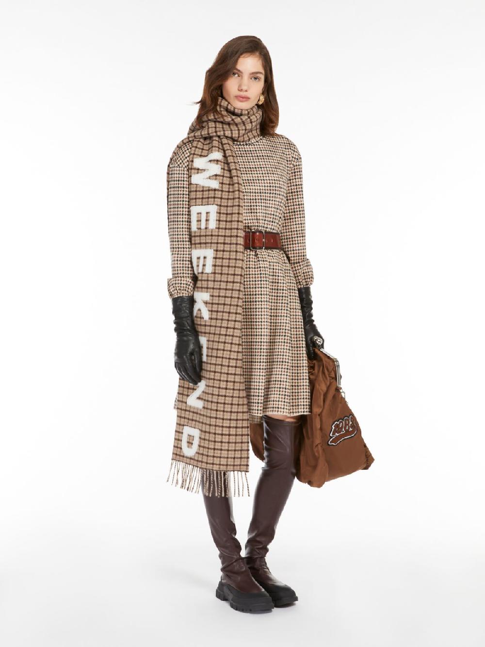 Weekend Abito fit and flare in jersey stampato