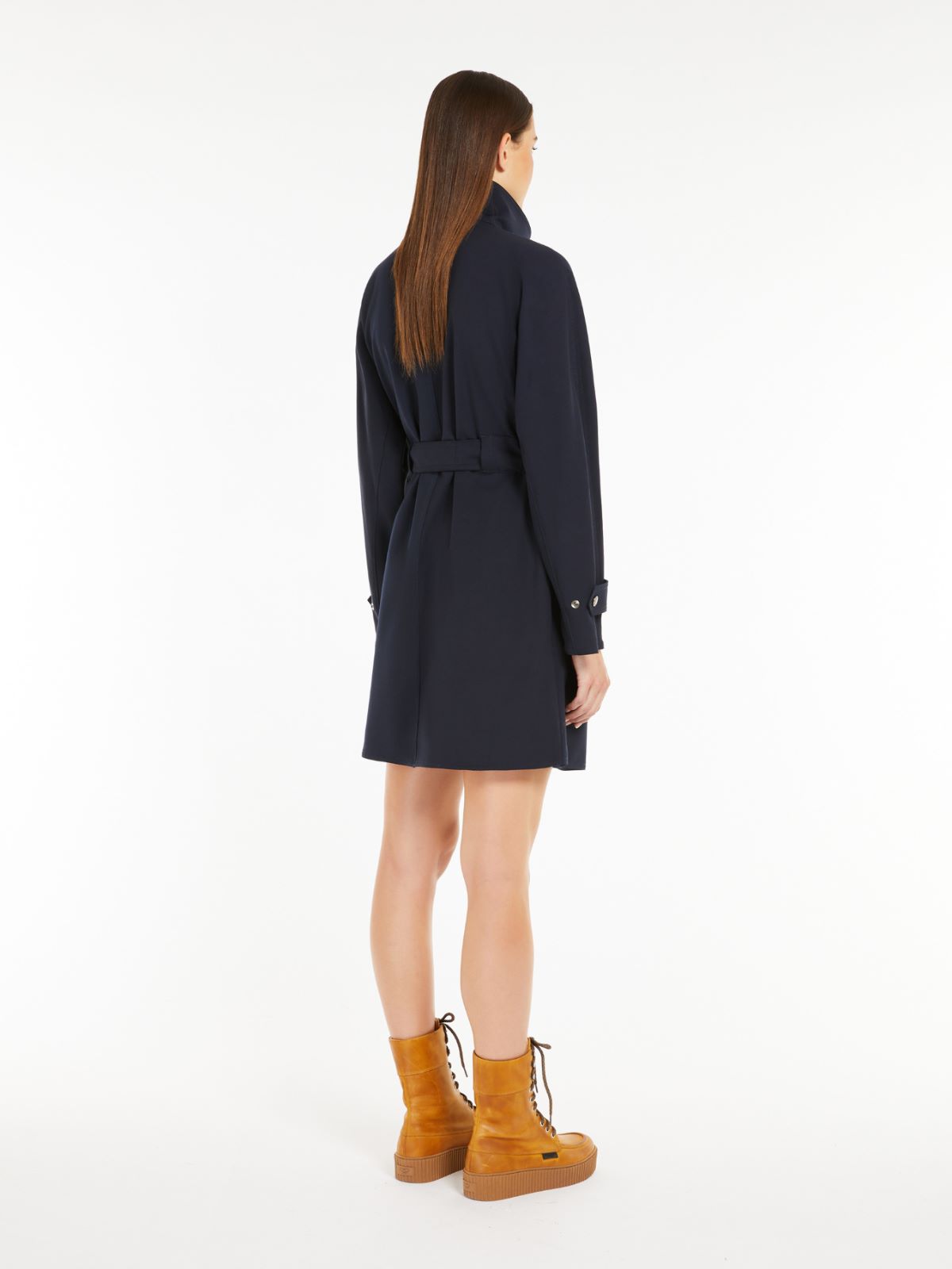 Weekend Abito In Gabardina Di Lana