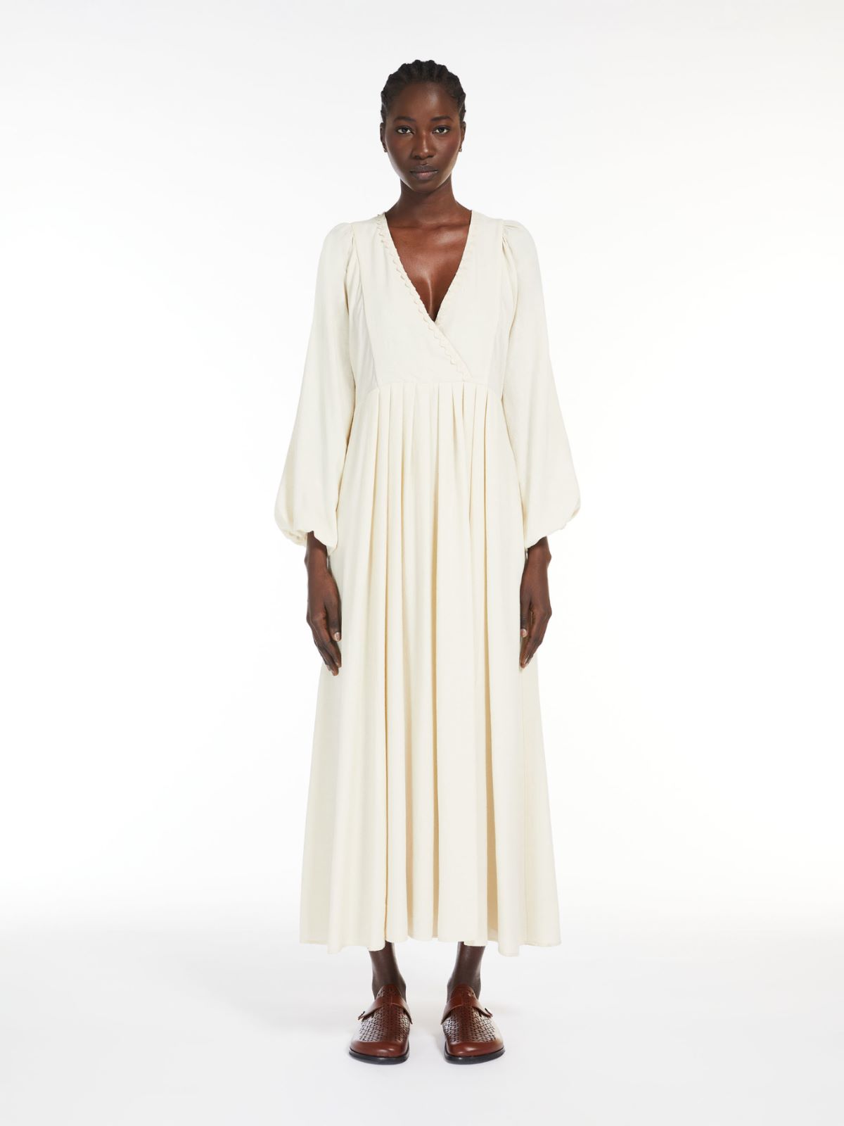 Weekend Abito In Tela Di Viscosa E Lana