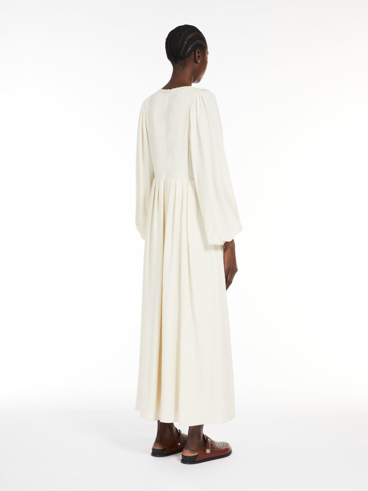 Weekend Abito In Tela Di Viscosa E Lana