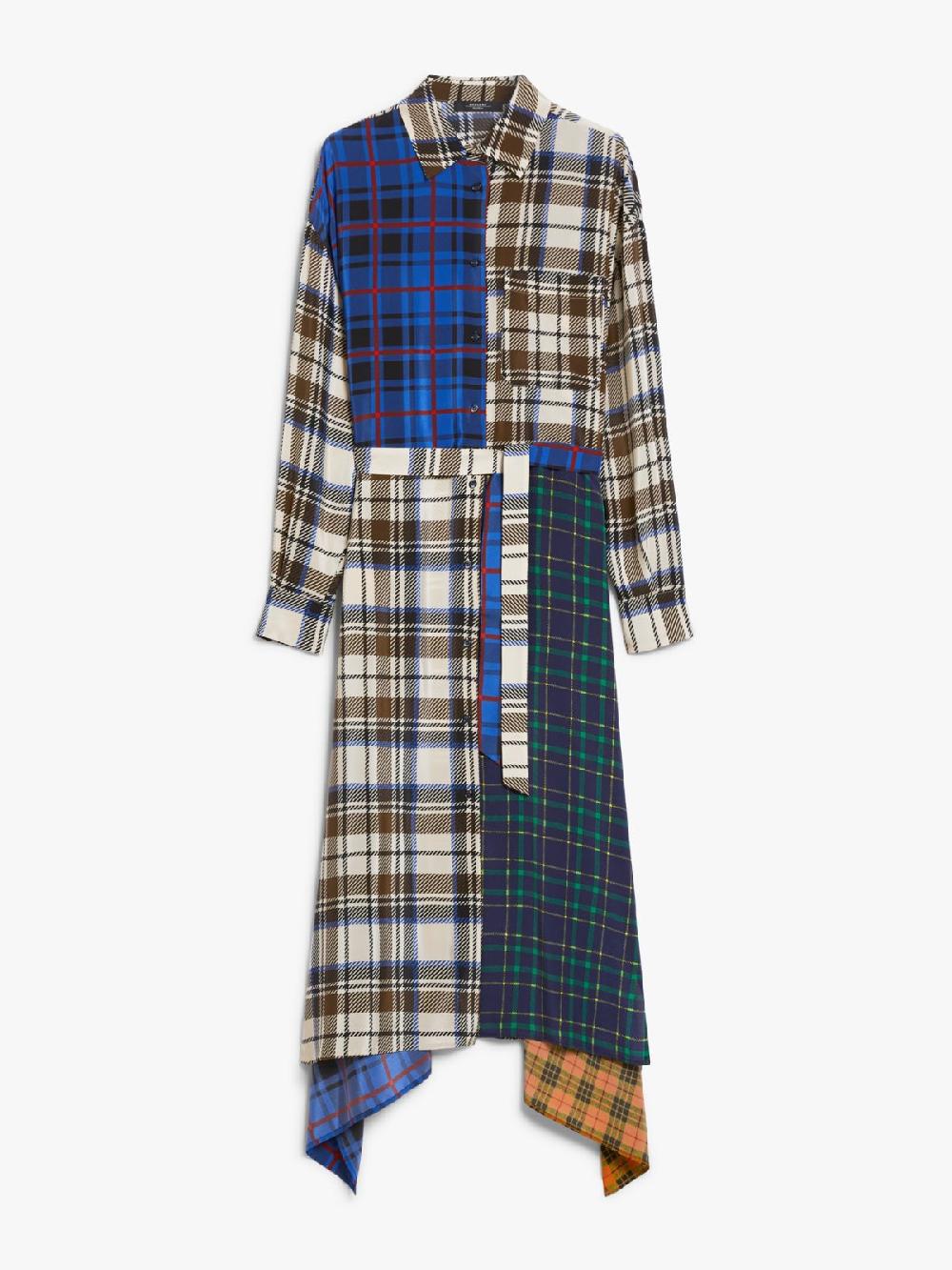 Weekend Abito Patchwork In Seta