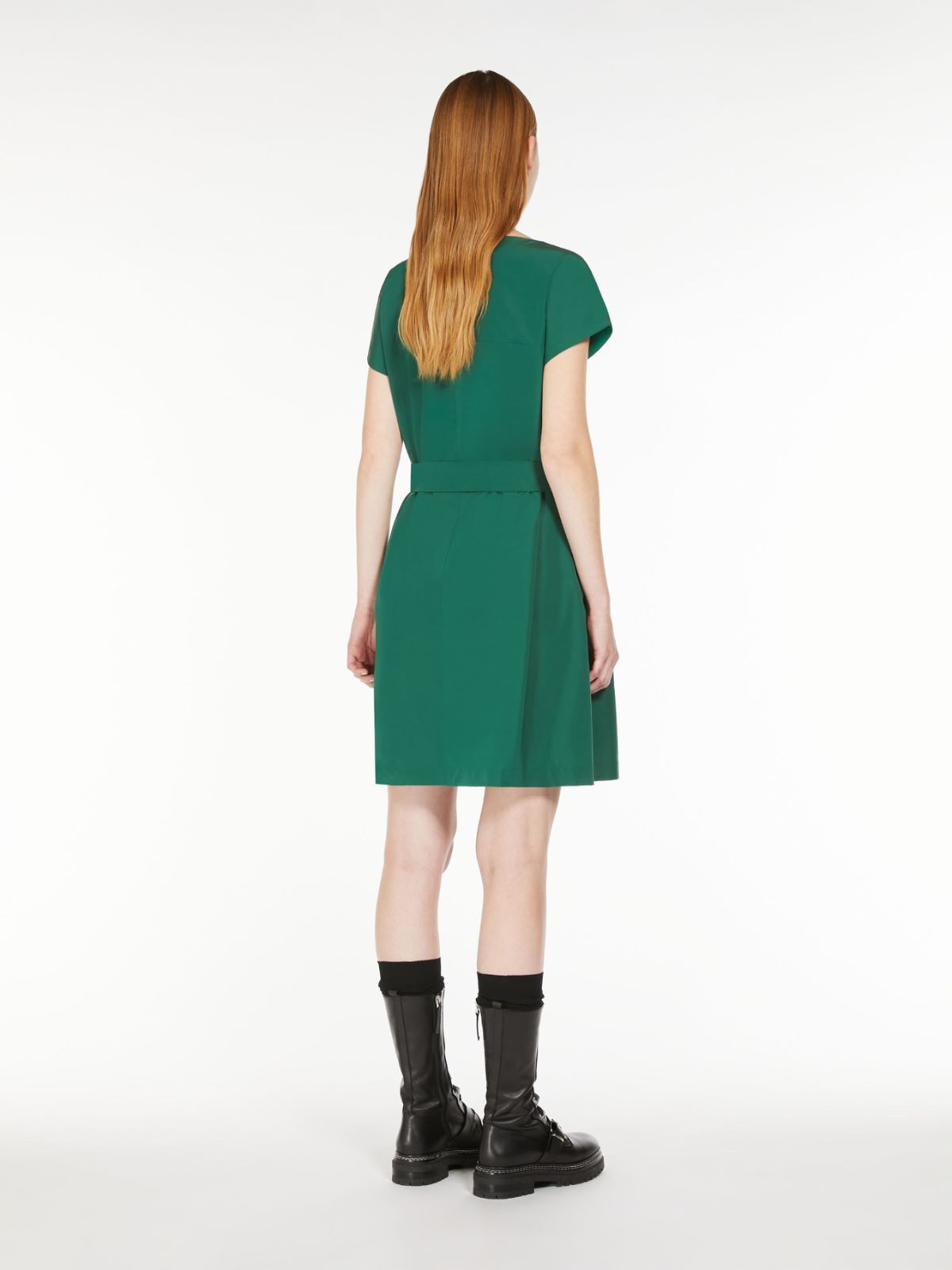 Weekend Abito Svasato In Taffetà