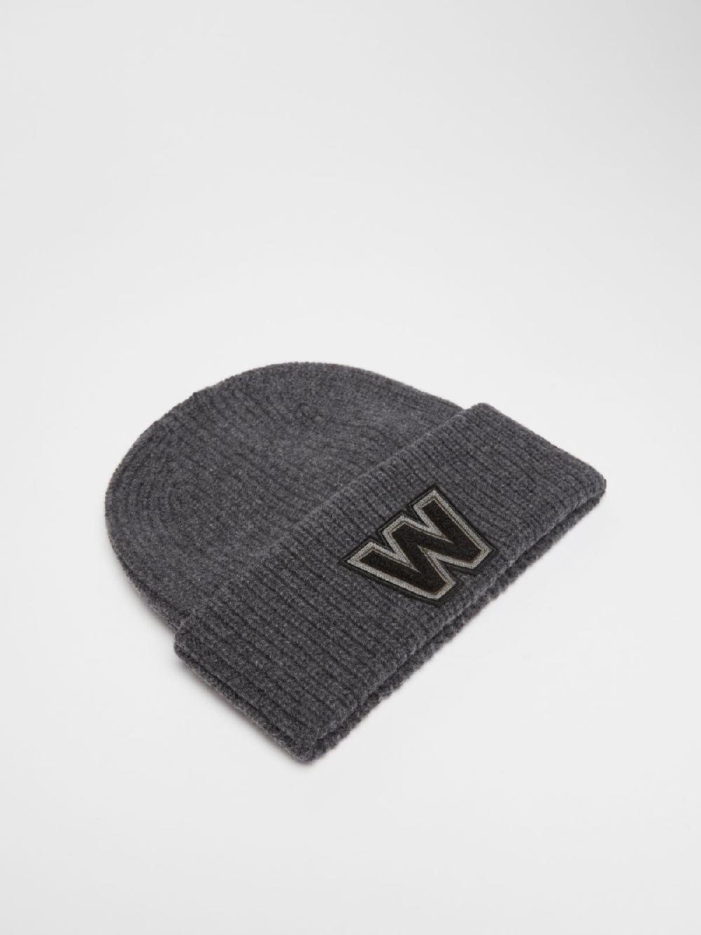 Weekend Beanie In Lana Con Logo