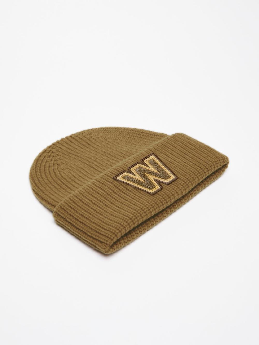 Weekend Beanie In Lana Con Logo