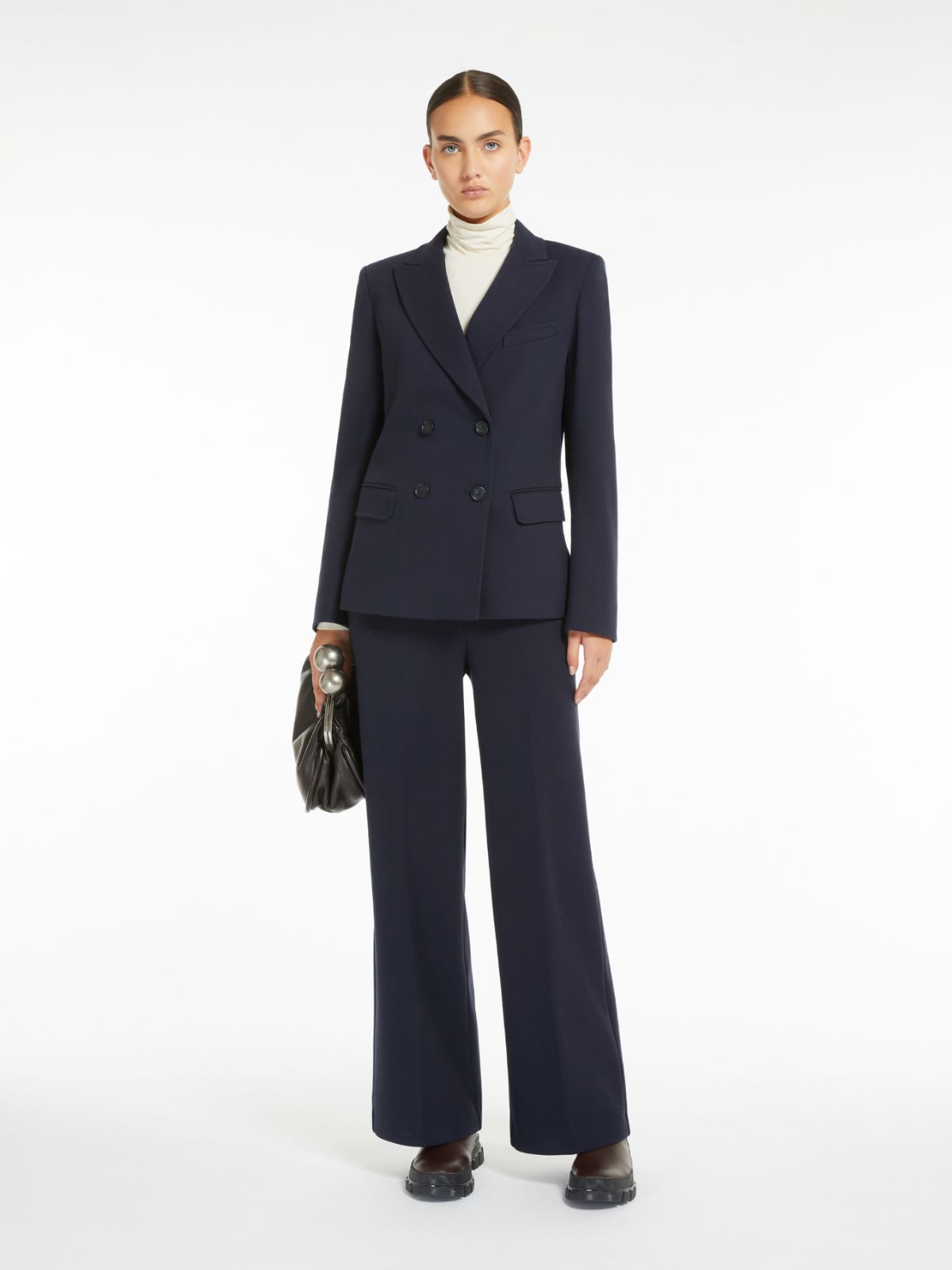 Weekend Blazer doppiopetto in jersey jacquard