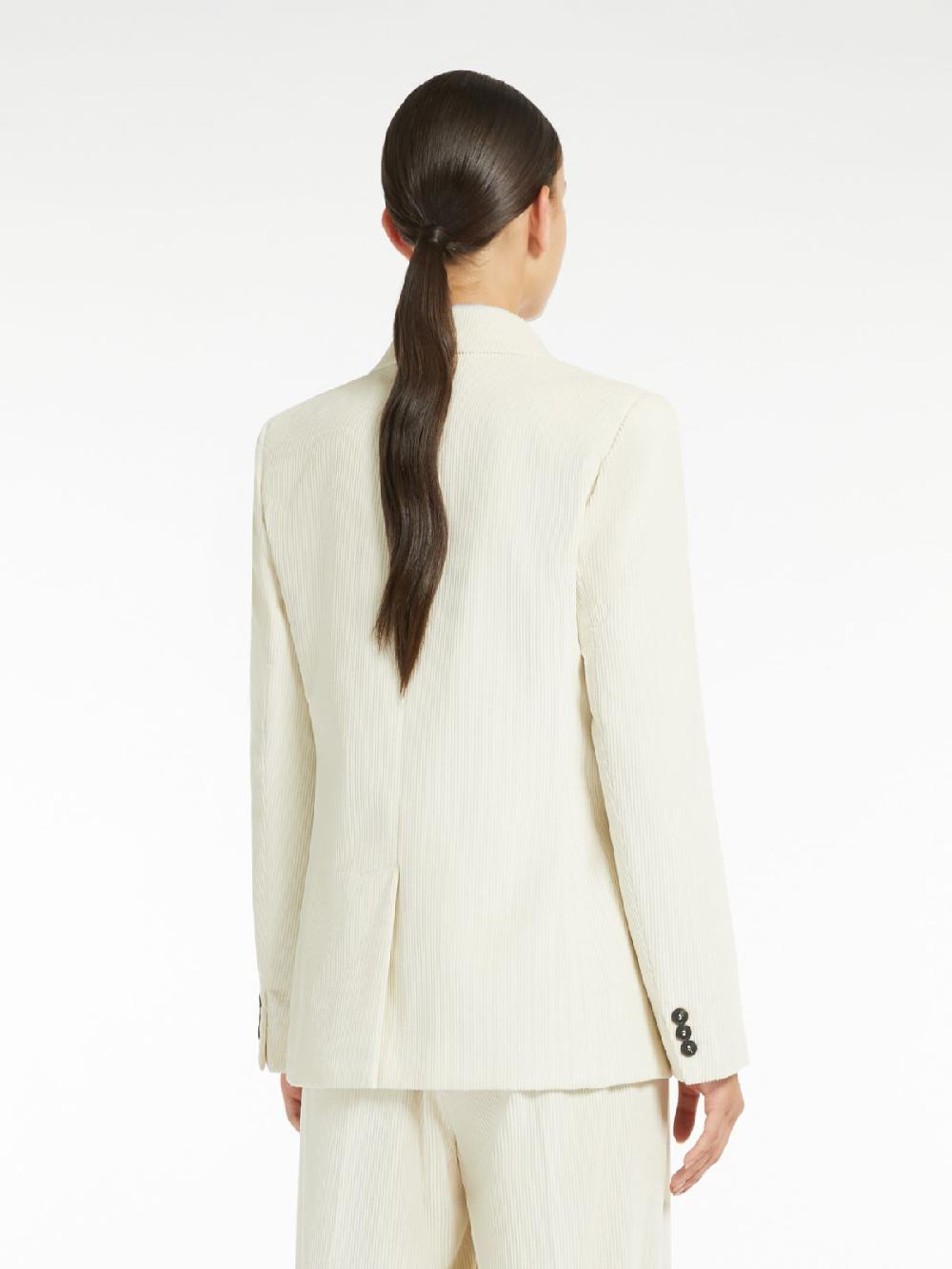 Weekend Blazer Doppiopetto In Velluto