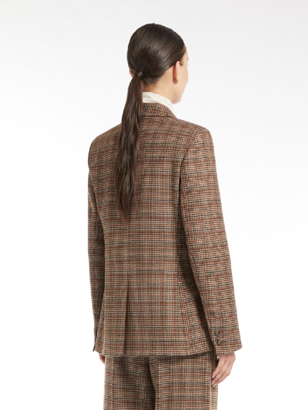 Weekend Blazer In Lana Disegnata