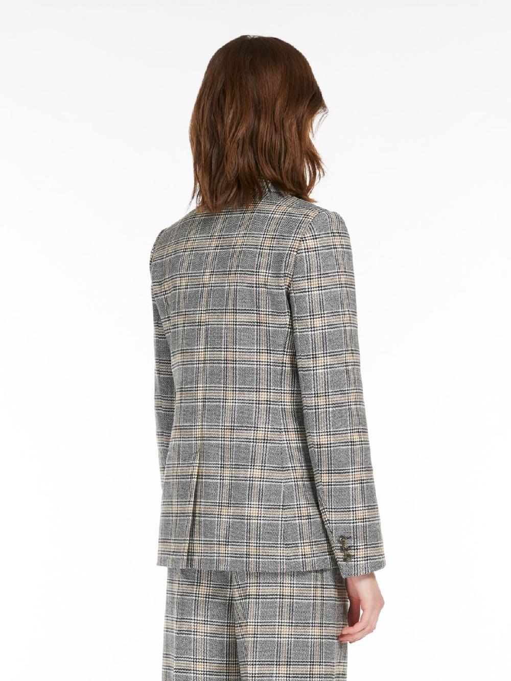 Weekend Blazer In Lana Disegnata