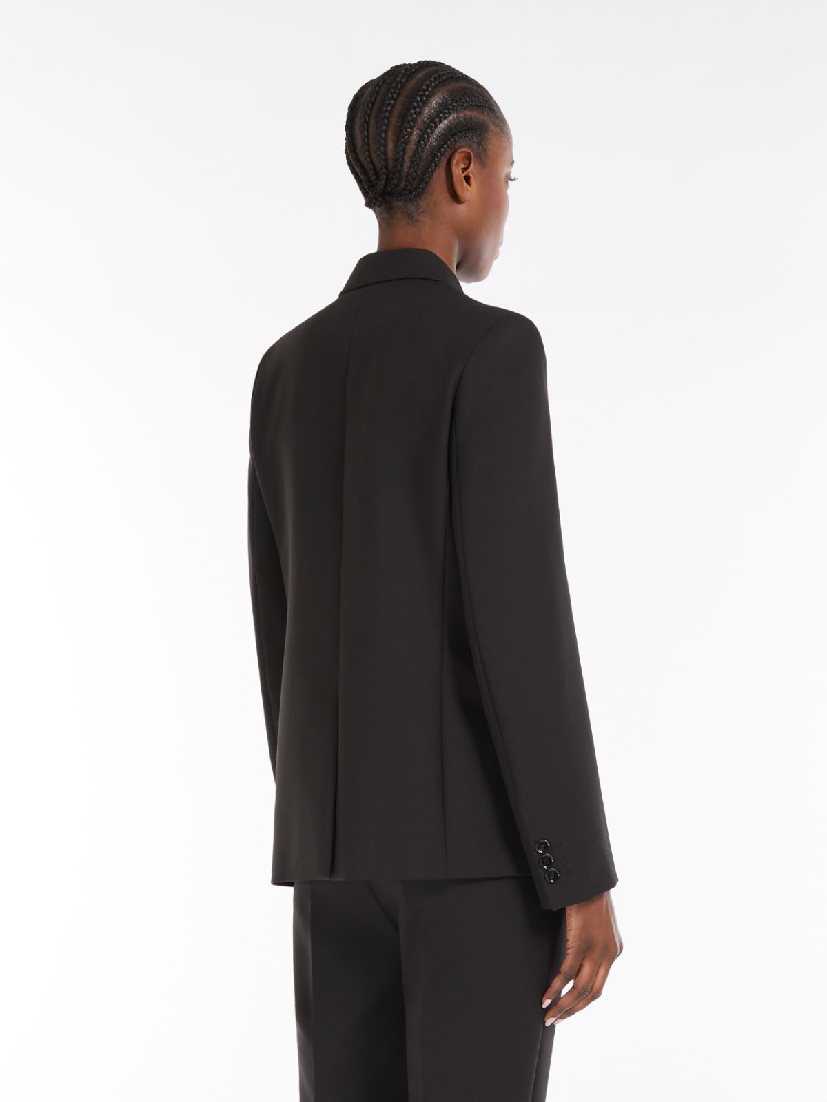 Weekend Blazer Monopetto In Tela Di Mista Lana