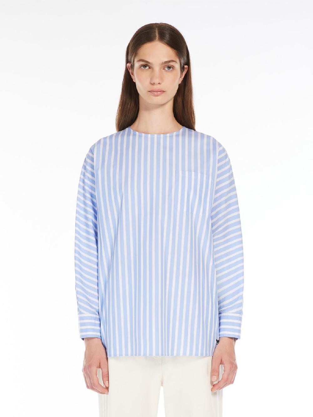 Weekend Blusa In Popeline Di Cotone