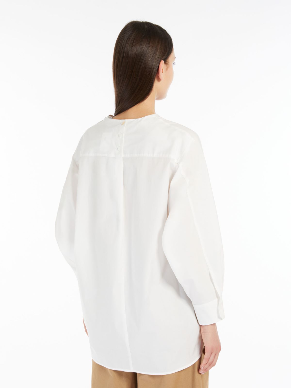 Weekend Blusa In Popeline Di Cotone