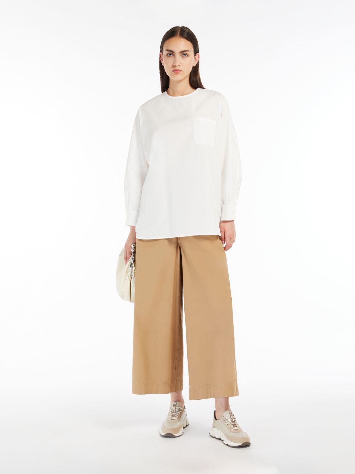 Weekend Blusa in popeline di cotone