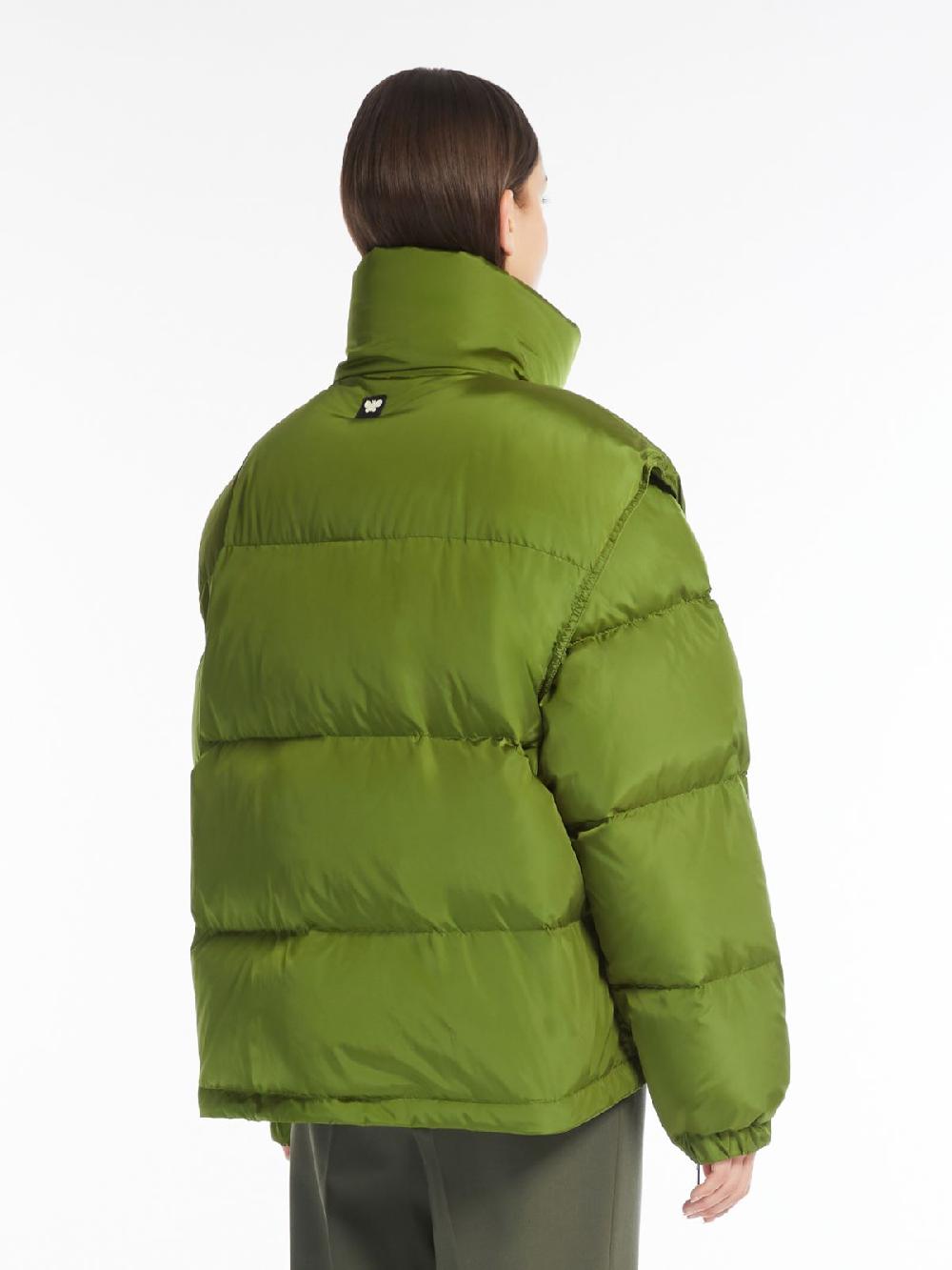 Weekend Bomber Crop In Taffetà Antigoccia