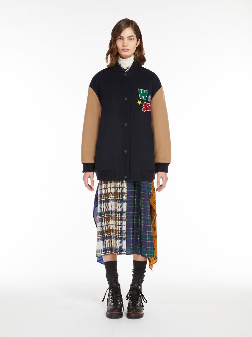 Weekend Bomber Imbottito In Lana