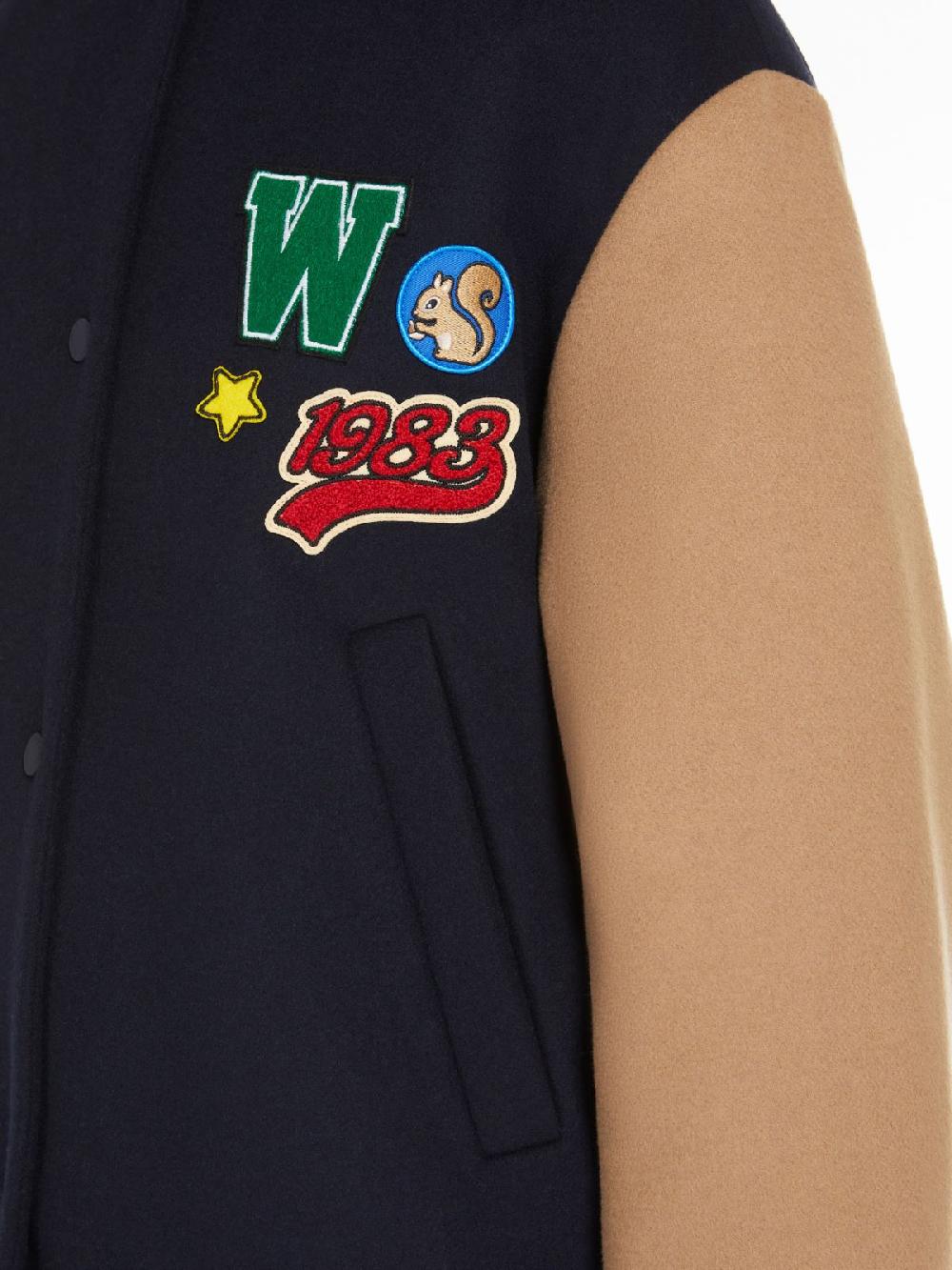 Weekend Bomber Imbottito In Lana