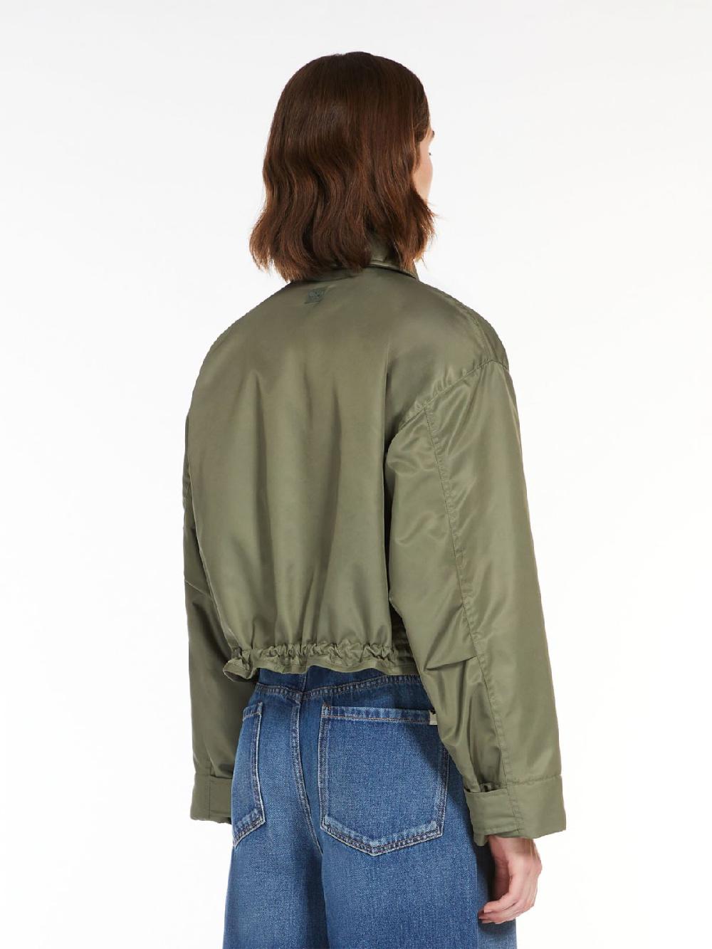Weekend Bomber Reversibile In Twill Antigoccia