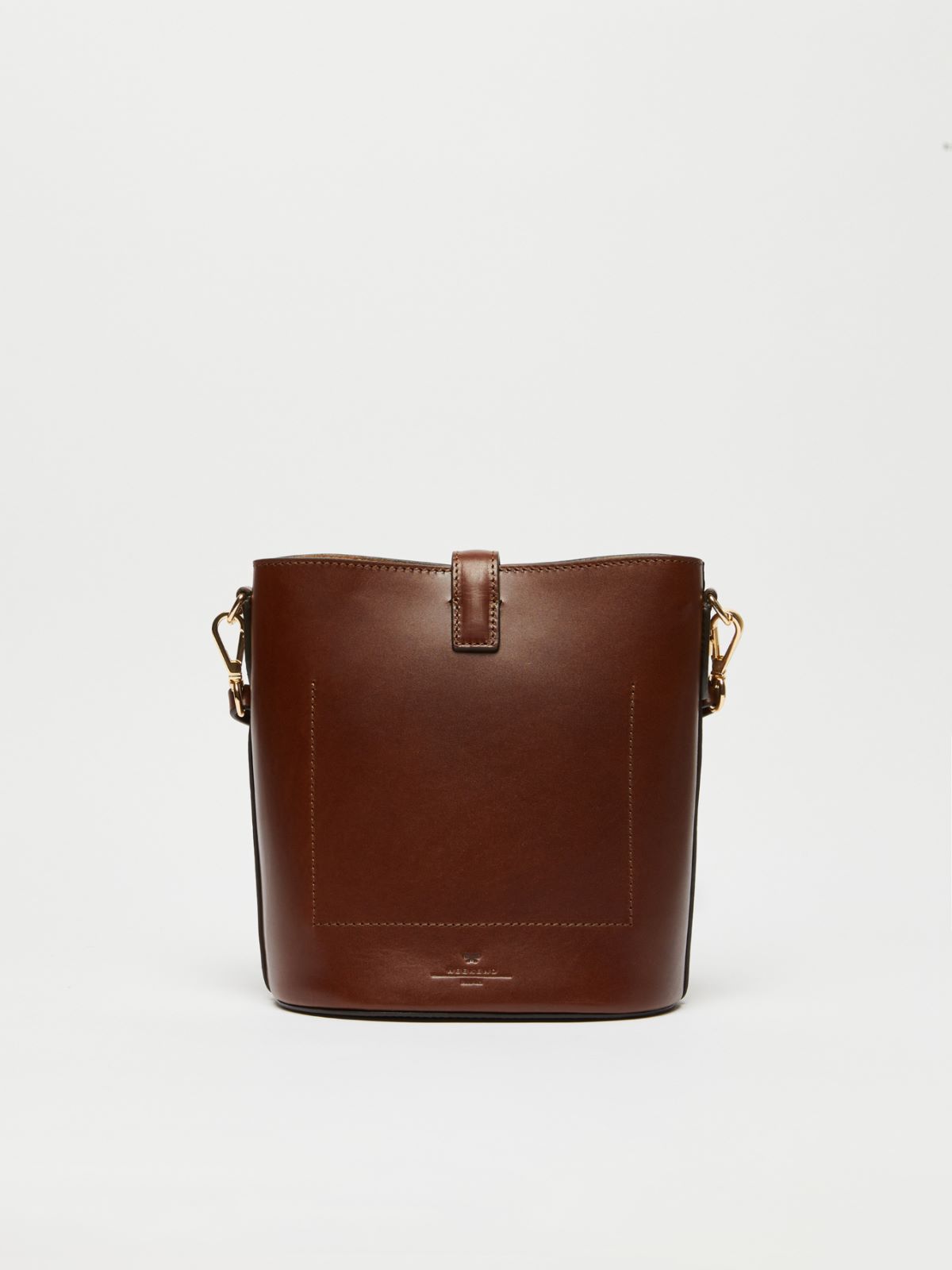 Weekend Borsa A Secchiello Piccola In Cuoio