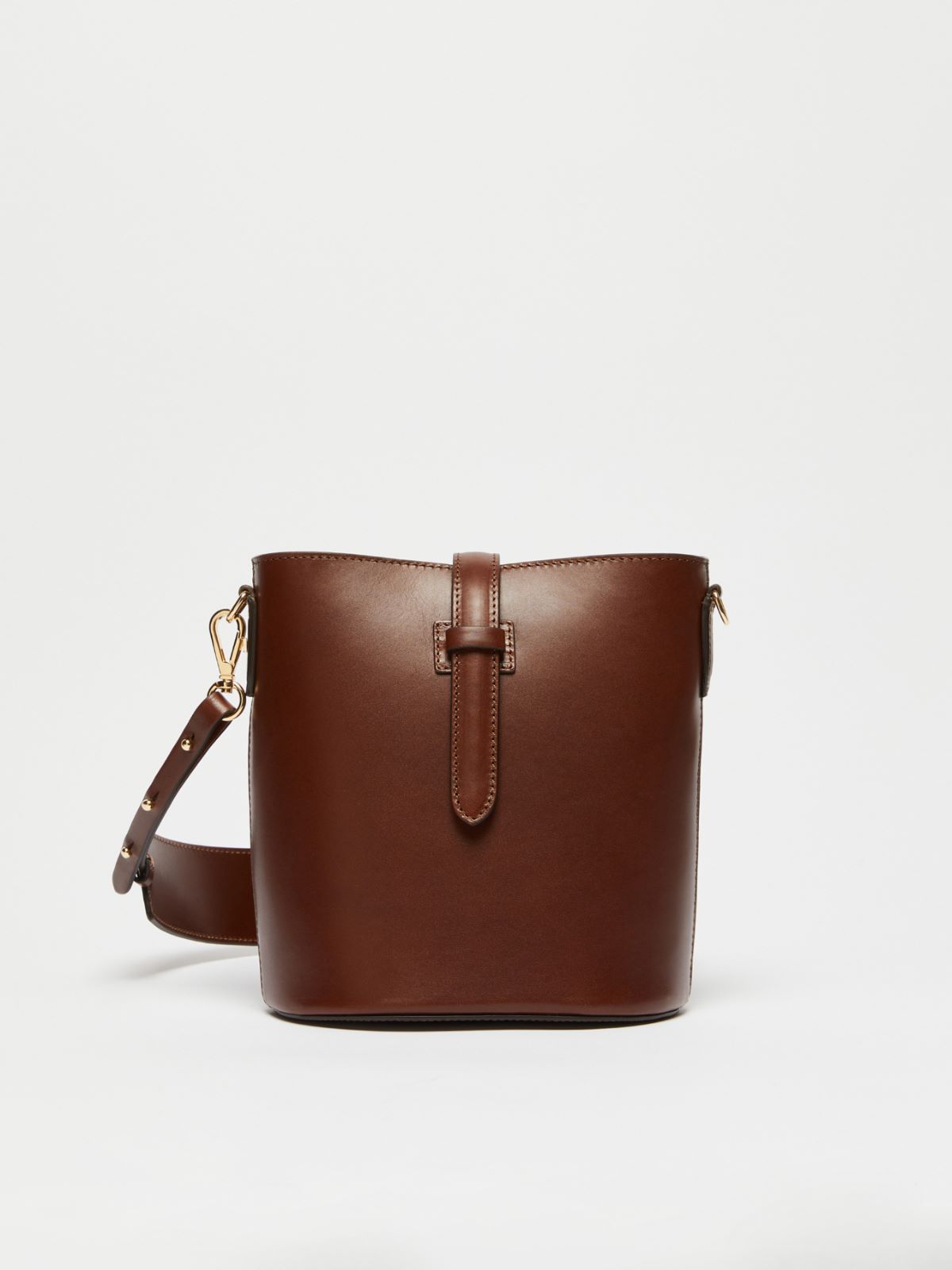 Weekend Borsa a secchiello piccola in cuoio