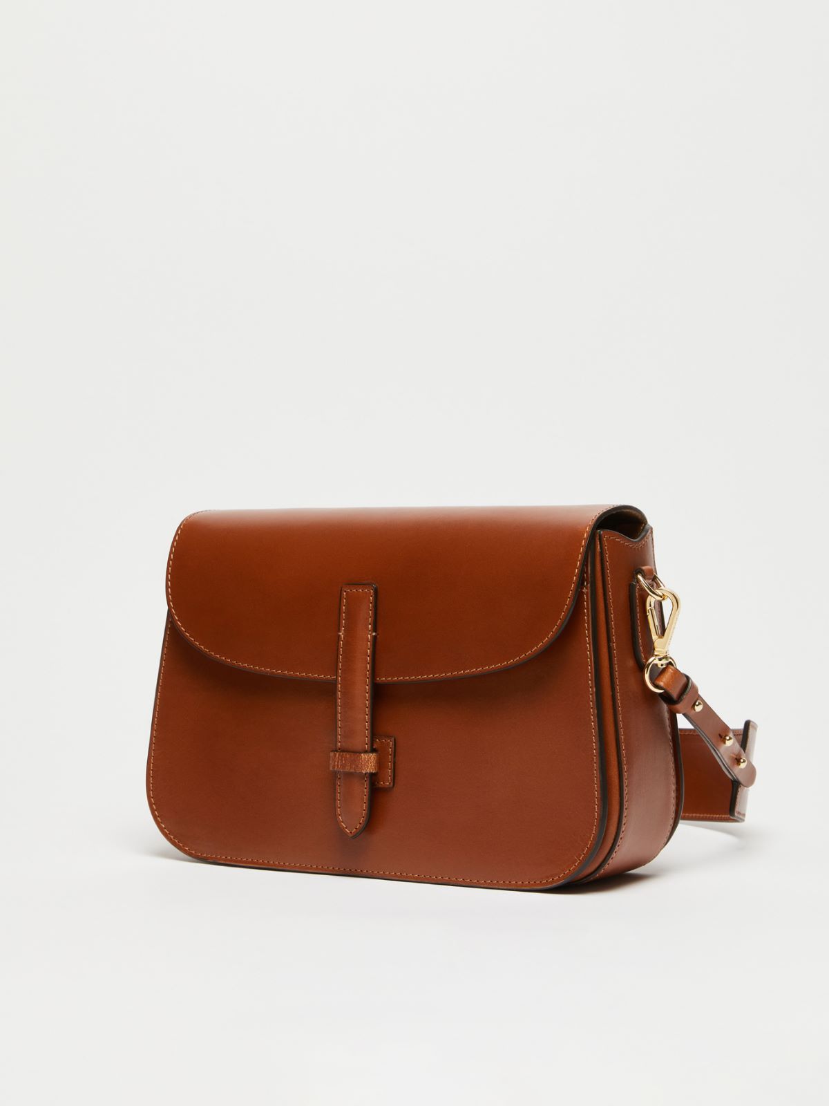 Weekend Borsa A Tracolla In Cuoio