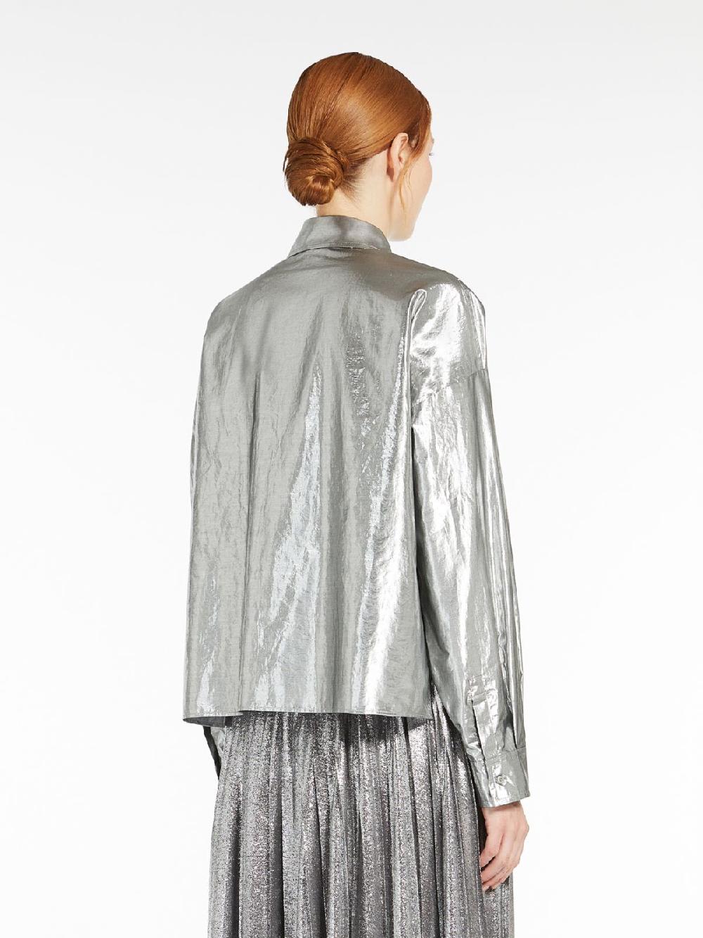 Weekend Camicia In Cotone Lamé