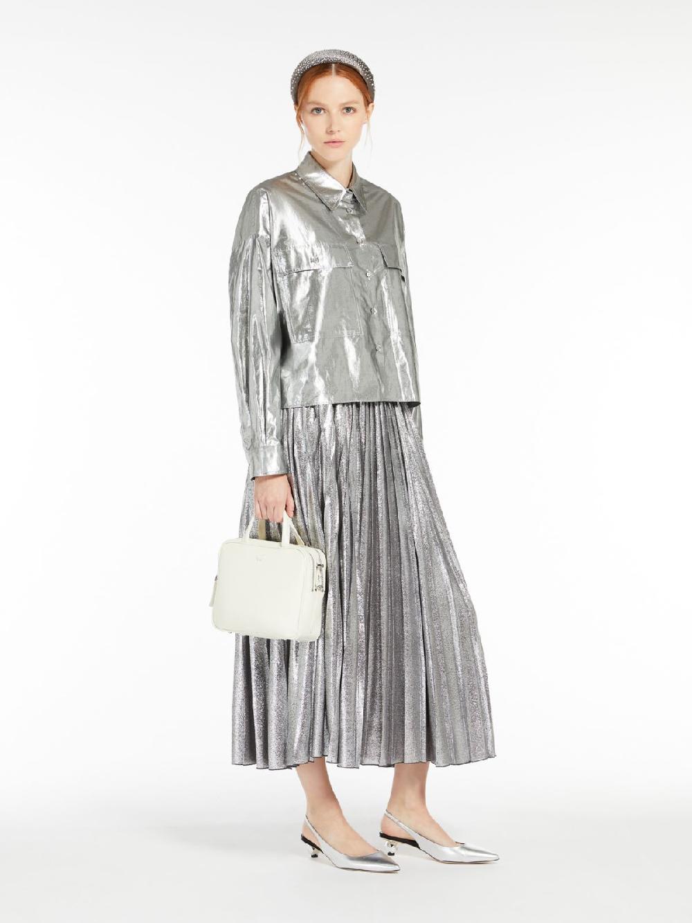 Weekend Camicia in cotone lamé