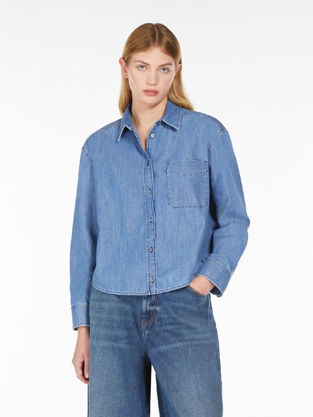 Weekend Camicia In Denim Di Cotone