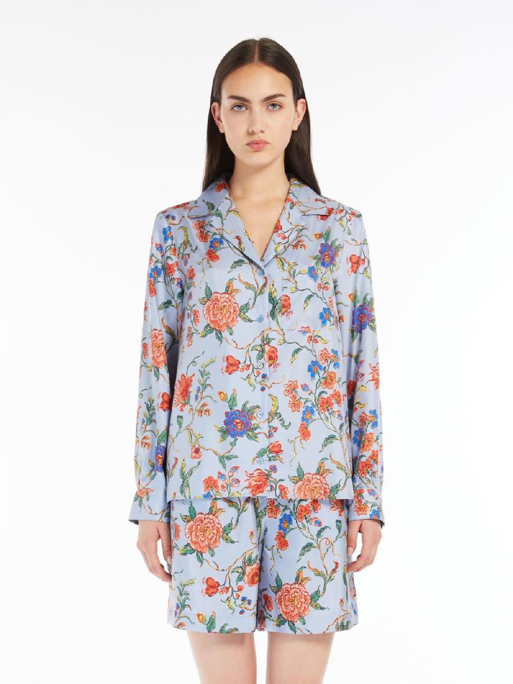 Weekend Camicia In Twill Di Seta