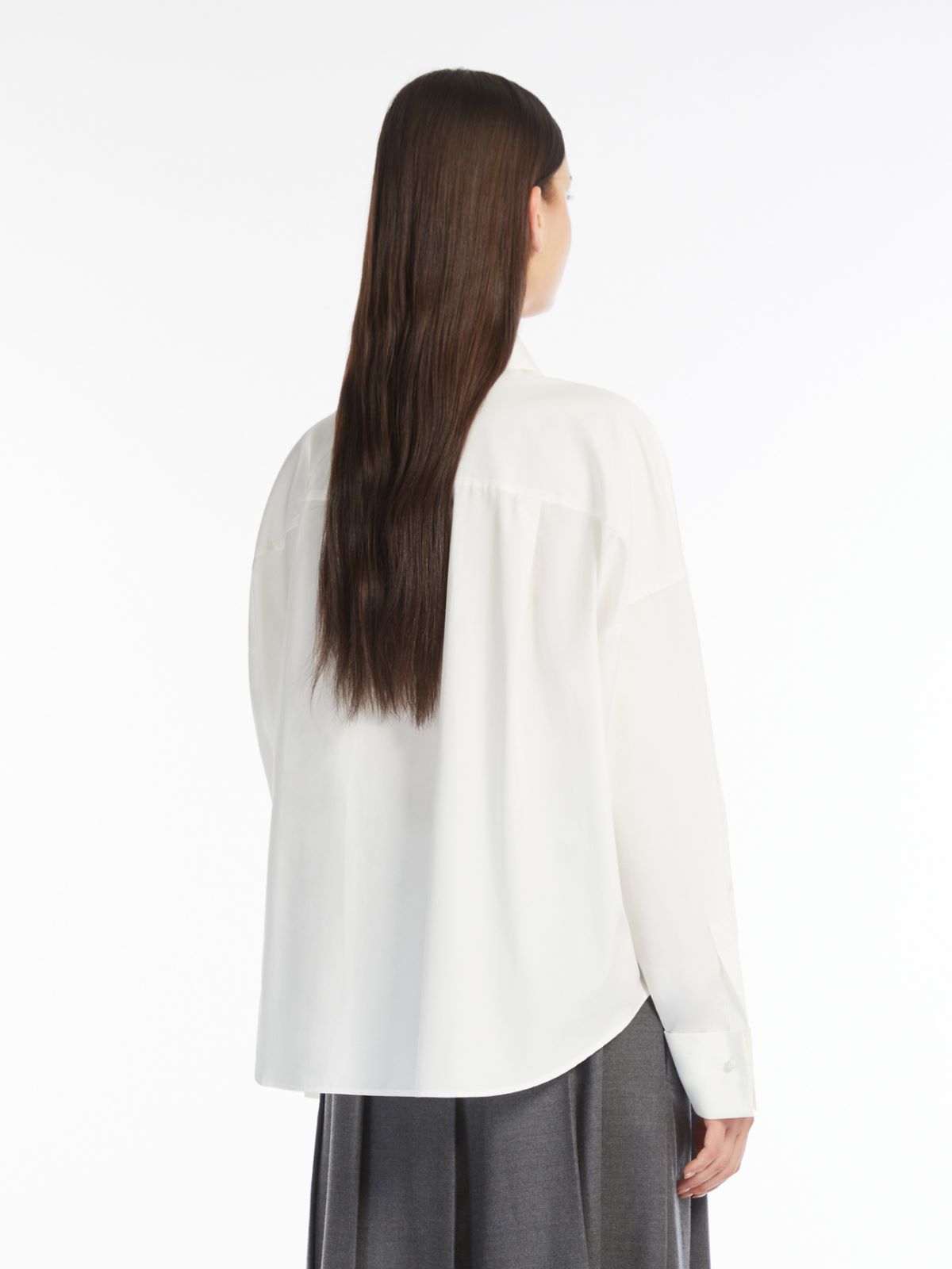 Weekend Camicia Over In Popeline